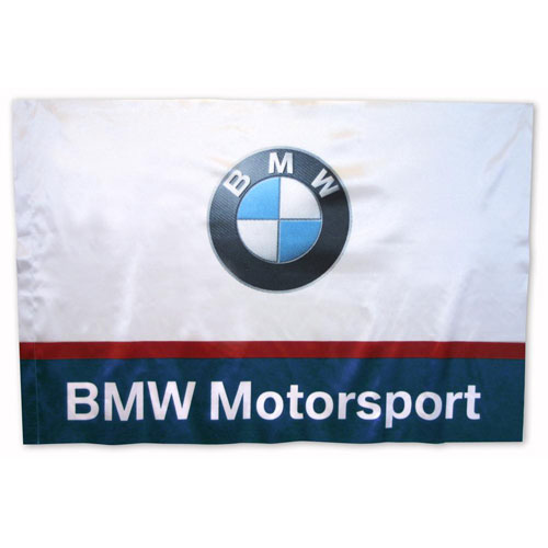 Bmw motorsports flag #4