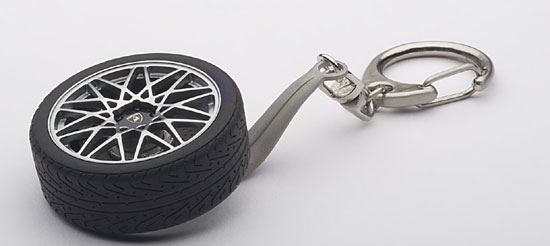 Autoart Lamborghini Gallardo Wheel Keychain