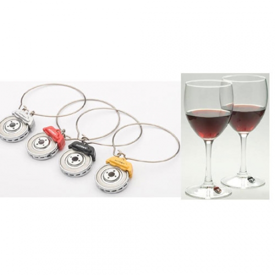 Autoart Brake Disc Wine Glass Charms