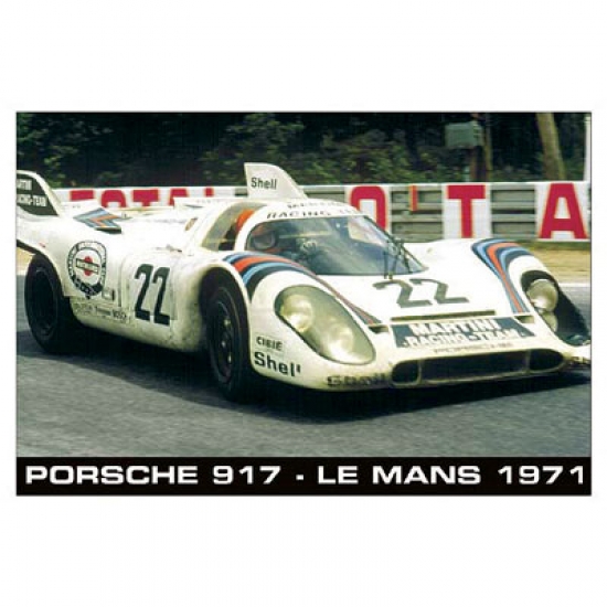 Porsche 917 Le Mans 1971 Poster