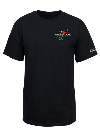 2014 F1 USGP Event Black Tee Shirt