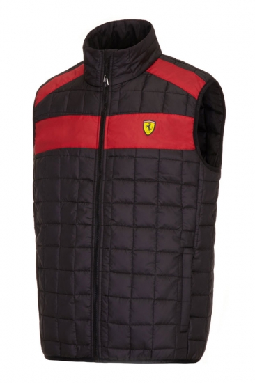 Ferrari Black Padded Vest