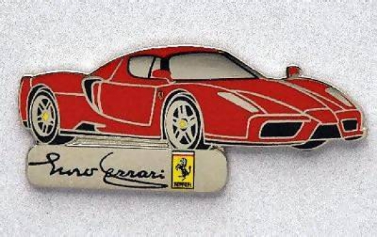 Ferrari Enzo Car Logo Pin