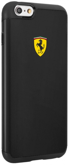 Ferrari iPhone 6/6S Shockproof Black Hard Case