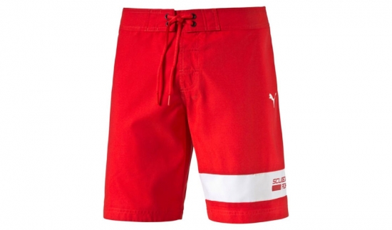 Puma Ferrari Red Board Shorts