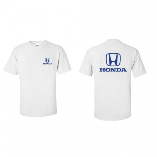 Honda White Classic Logo Tee