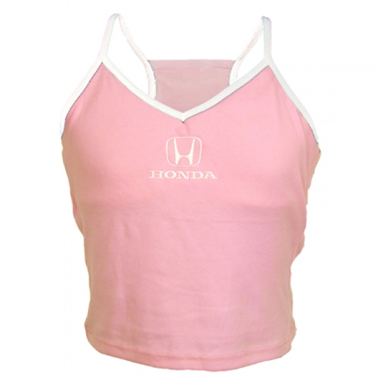 Honda Ladies Pink Strap Tee Shirt