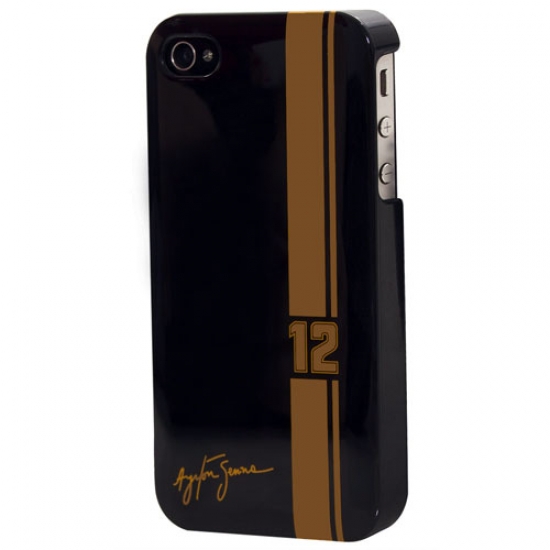 Ayrton Senna iPhone 4 Black Plastic Case