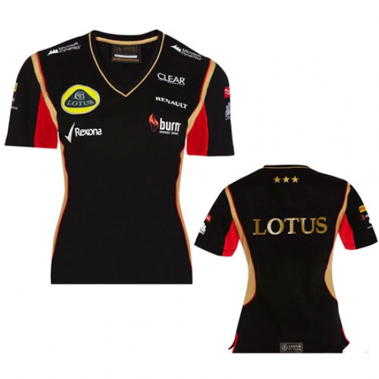 2013 Lotus F1 Renault Ladies Tee Shirt