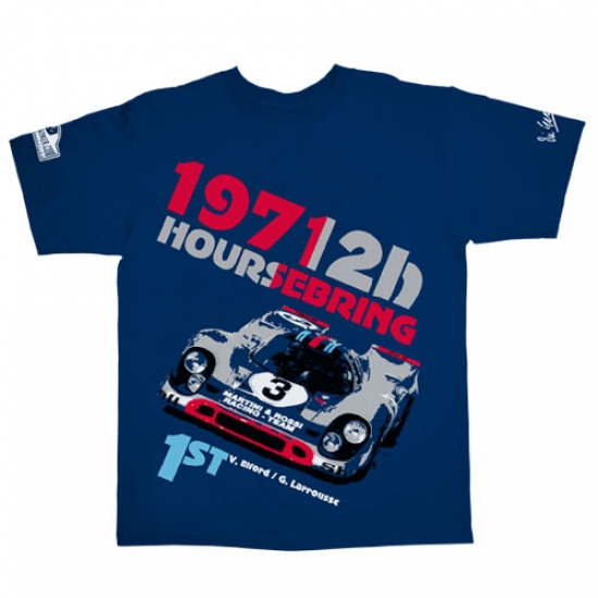 Hunziker Vic Elford 12hr Sebring Tee Shirt