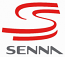 Ayrton Senna SS Logo Sticker