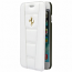 Ferrari 458 iPhone 6/6S Plus White Book Style Leather Case
