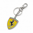 Ferrari Shield Logo Metal Keychain