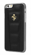 Ferrari 458 iPhone 6/6S Plus Black Leather Case