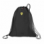 Puma Ferrari Black Replica Team Drawstring Bag