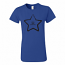 Honda Ladies Blue Star Tee Shirt