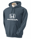 Honda Grey Heather Hooded Sweat Shirt