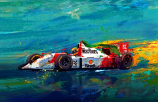 Ayrton Senna Simply the Best McLaren Canvas Print