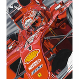 Ferrari Schumacher Ringmaster Lithograph