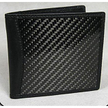 Carbon Fiber Wallet Bi-Fold Black
