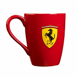 Ferrari Red Shield Coffee Mug
