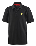 Ferrari Kids Black Polo Shirt