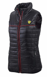 Ferrari Ladies Black Padded Vest