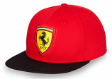 Ferrari Red Flatbrim Shield Hat