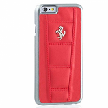 Ferrari 458 iPhone 6/6S Red Leather Case