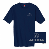 Acura Navy Pocket Tee Shirt