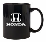 Honda Black Coffee Mug