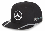 Mercedes AMG F1 Lewis Hamilton Black Flatbrim Hat