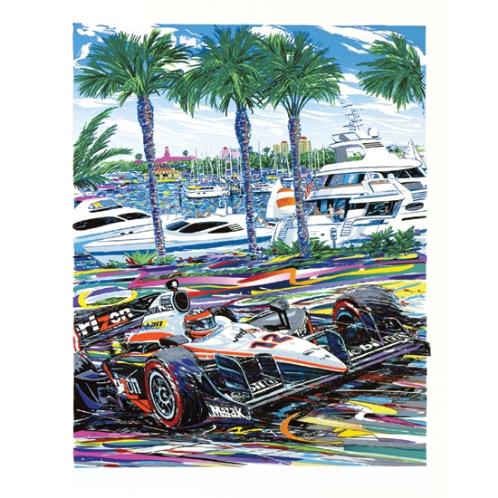 St. Pete By the Bay Serigraph 2011