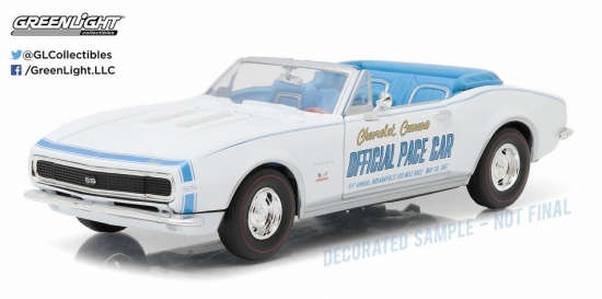 1967 Chevy Camaro Indy 500 Pace Car 1:24th
