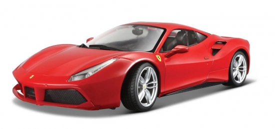 Ferrari 488 GTB Red Bburago 1:18th