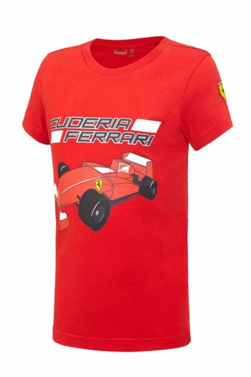 Ferrari Kids Red Car Tee