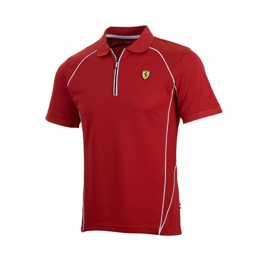 Ferrari Red Performance Polo Shirt Ferrari Red Performance Polo Shirt