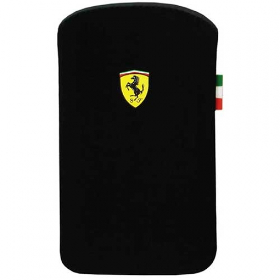 Ferrari iPhone 4-4S Scuderia Black Pouch