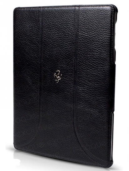 Ferrari iPad 3 FF Black Leather Case