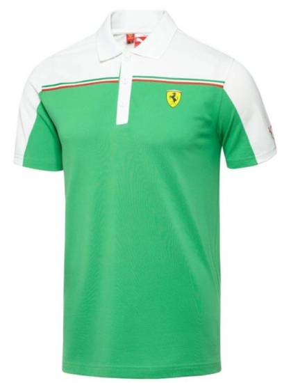 Puma Ferrari Green SF Polo Shirt