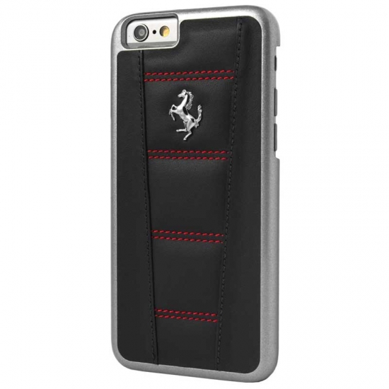 Ferrari 458 Black-Red Stitch iPhone 6/6S Ferrari 458 Black-Red Stitch iPhone 6/6S