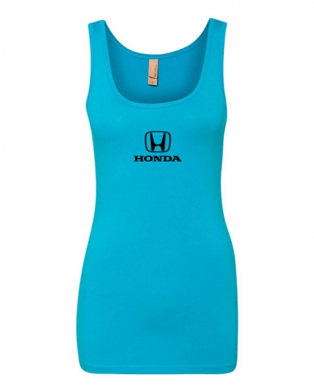 Honda Ladies Turquoise Long Tank Top