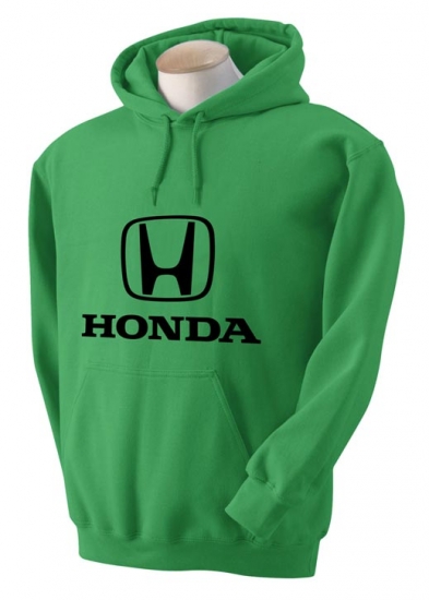 Honda Kelly Green Hooded Sweat Shirt