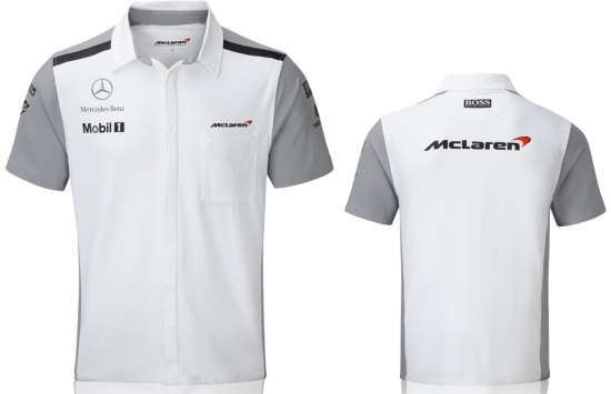 McLaren Mercedes F1 Team Crew Shirt 2014