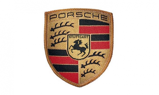 Porsche Crest Logo Patch