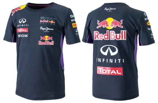 Infiniti Red Bull Racing Kids Sponsor Tee Shirt