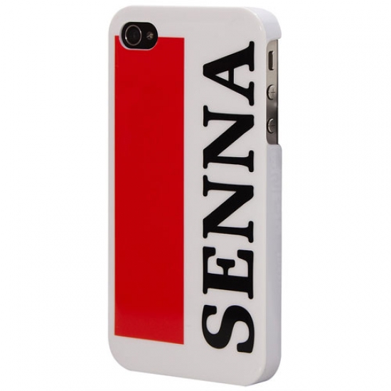 Ayrton Senna iPhone 4 White Plastic Case