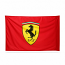 Ferrari Shield Logo Flag