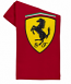 Ferrari Shield Red Fleece Blanket
