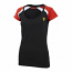 Ferrari Black Ladies Race Tee Shirt